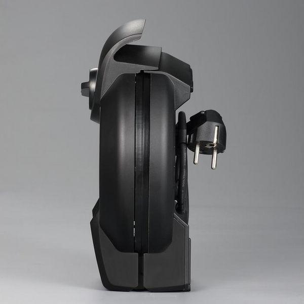 Image du produit Severin 2103 Acier inoxydable brossé-noir, 1300 W, forme de coeur, nombre de galettes 5