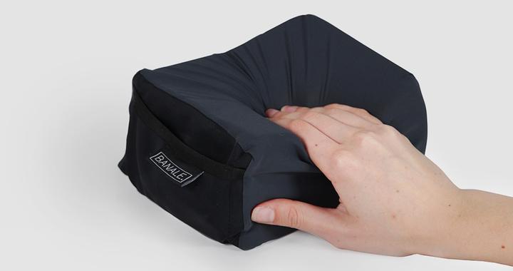 Immagine prodotto Banale Mini cuscino per il collo Blu Navy (Cuscino per testa e collo)