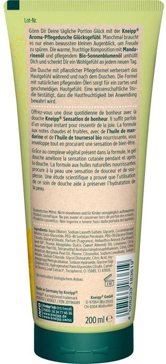 Image du produit Kneipp Douche Sensation de bonheur (200 ml)