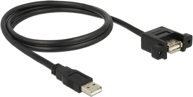 Image du produit Delock USB A - USB A (1 m, USB 2.0)