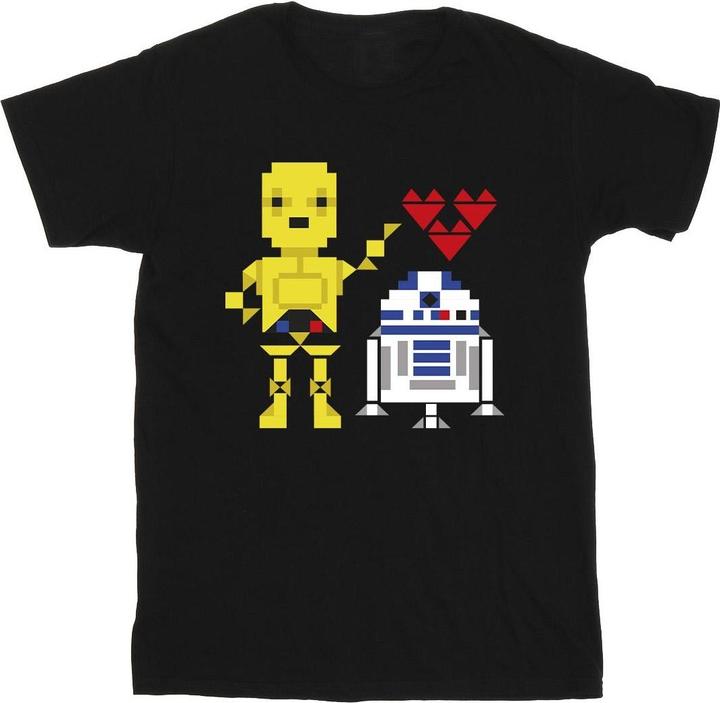 Immagine prodotto Star Wars Heart Robot Maglietta Uomo (S)