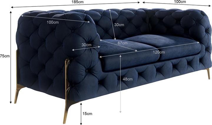 Produktbild Ropez Chelsea Bis (2-Sitzer)