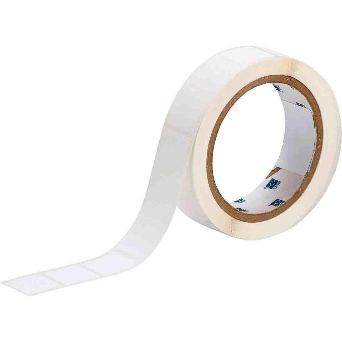 Brady, Etiketten, THT-164-488-1, Polyester, Weiss, matt, 22.86 x 22.86 mm, permanent (1000 E.)