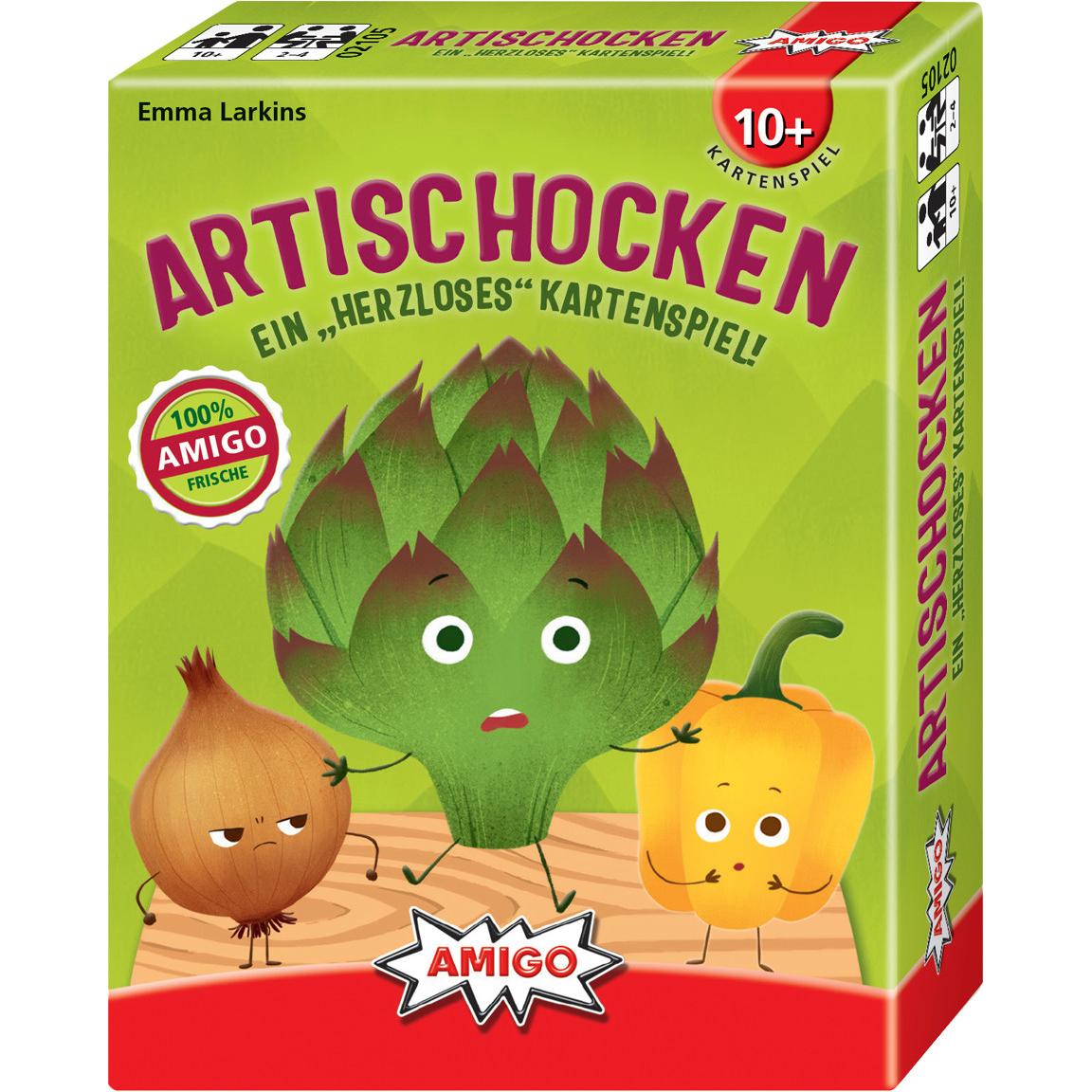 Thumbnail - Amigo Artischocken, d ab 10 Jahren, 2-4 Spieler, ein "herzloses" Kartenspiel (Deutsch)