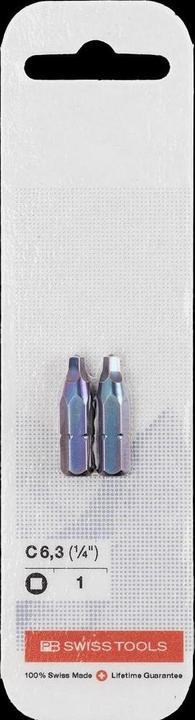 Produktbild PB Swiss Tools Robertson-Bit PB C6 185 Gr. 1 CN2