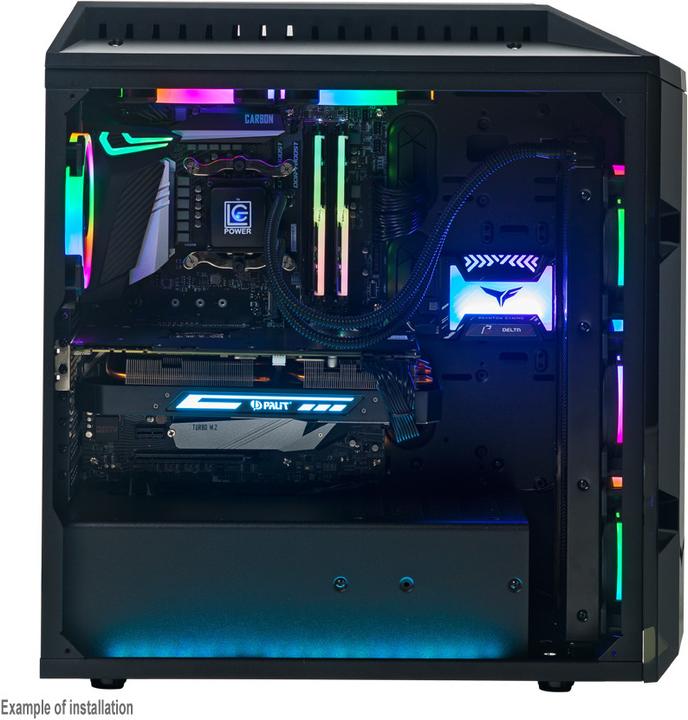 Produktbild LC-Power Gaming 998B Rambot (mATX, Mini-ITX, ATX)