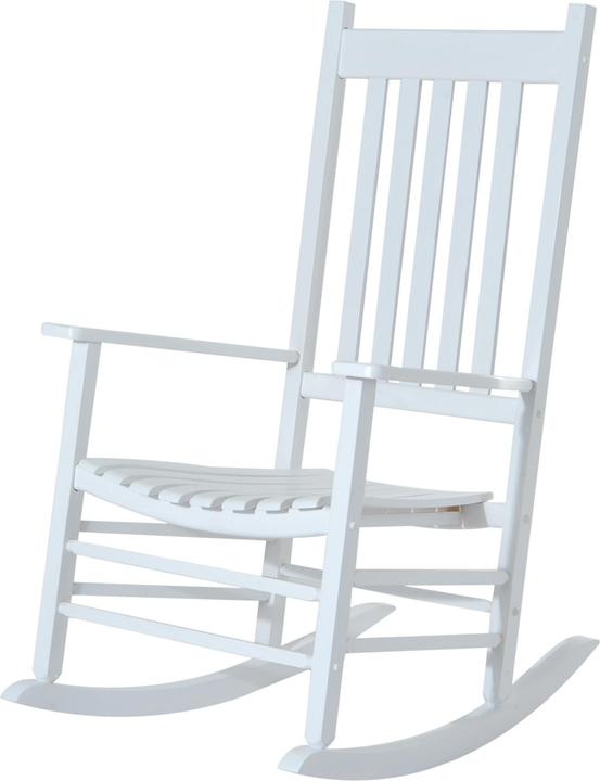 Immagine prodotto Outsunny Sedia a dondolo con bracciolo