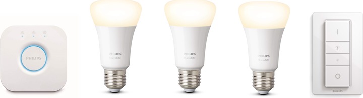 Immagine prodotto Philips Set iniziale Hue White (E27, 9.50 W, 800 lm, 3 x)