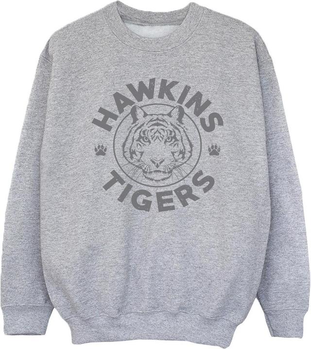 Immagine prodotto Netflix Stranger Things Hawkins Grey Tiger Felpa Ragazze (152, 158)