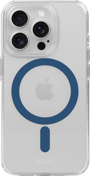 Immagine prodotto Holdit Custodia per cellulare MagSafe Denim Blue/Trasparente (Apple iPhone 15 Pro)