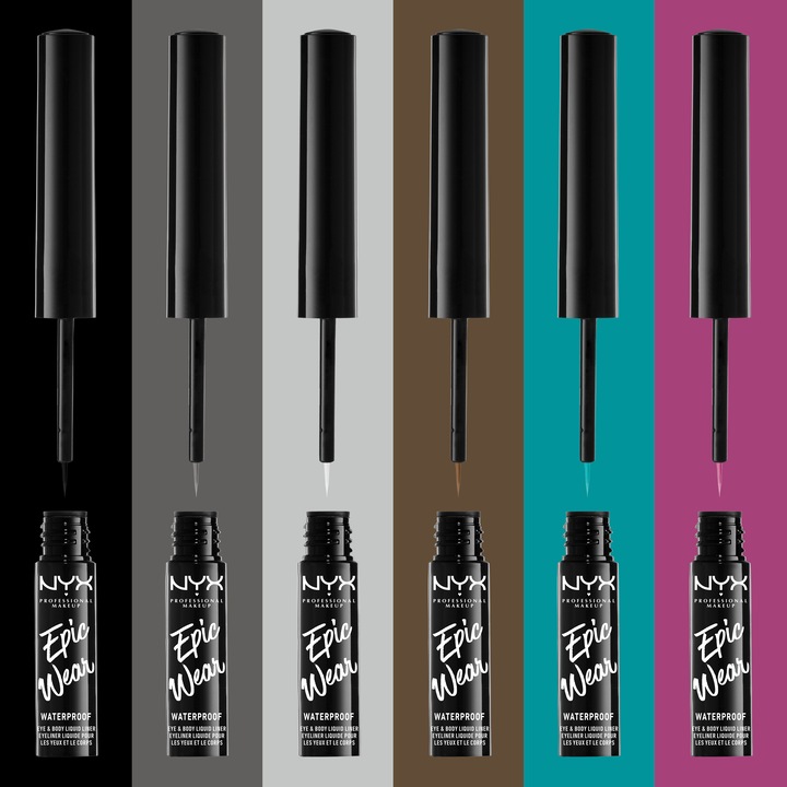 Image du produit NYX Professional Make-Up Epic Wear Liner liquide métallique - Métal argenté (Métal argenté)
