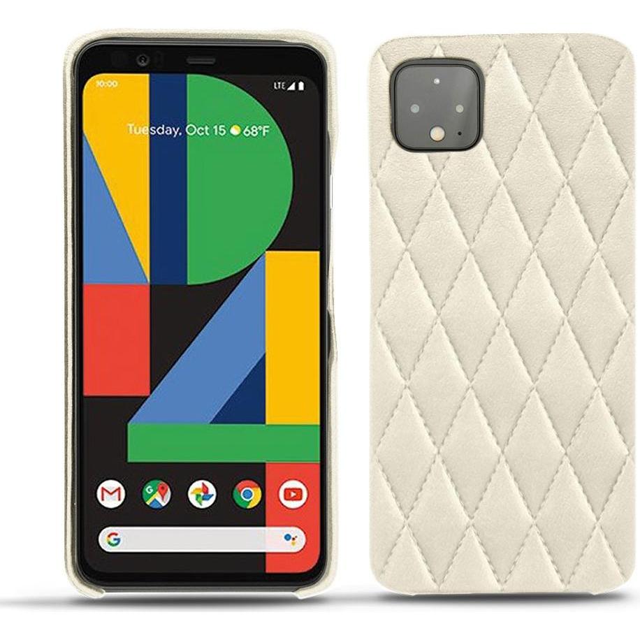 Noreve Lederschutzhülle (Google Pixel 4), Smartphone Hülle, Weiss
