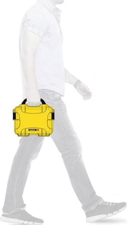 Produktbild Nanuk Kunststoffkoffer 904 - leer Gelb (Fotokoffer, 3.10 l)
