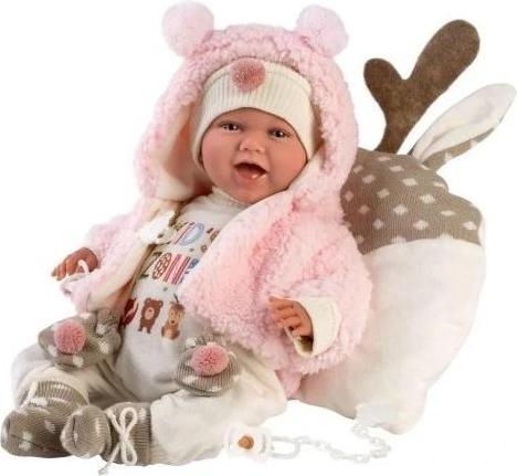 Llorens Mimi Babypuppe mit Kissen 42cm