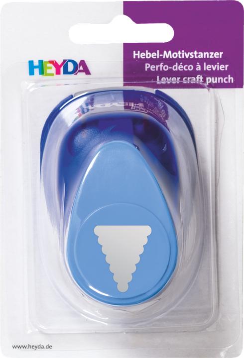 Image du produit Heyda Perforatrice de motifs pour carton jusqu'à 220g/qm Fanion env. 25x25mm