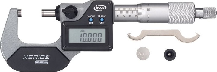 Immagine prodotto Neriox Micrometro esterno 0...25 / 0,001 / IP65 (2.50 cm)