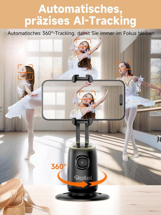 Actual product image Rollei Desktop I mit AI Tracking I Easy Creator (Smartphone, 0.50 kg)