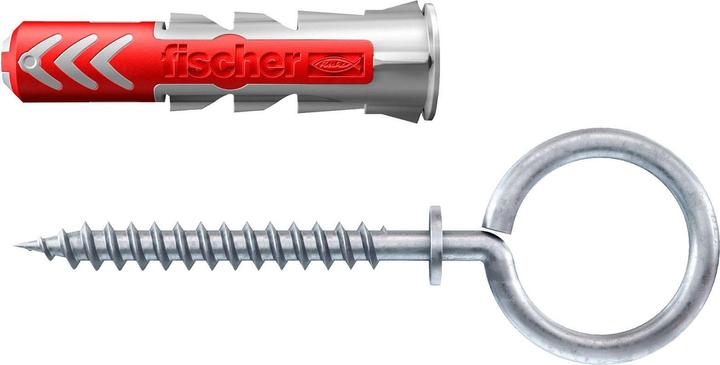 Actual product image Fischer SB Nylon dowel Duopower with eye hooks (4 pcs.)