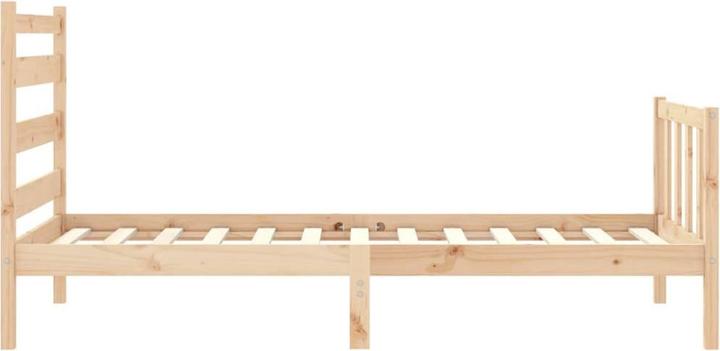 Produktbild VidaXL Bett mit Kopfteil (100 x 200 cm)