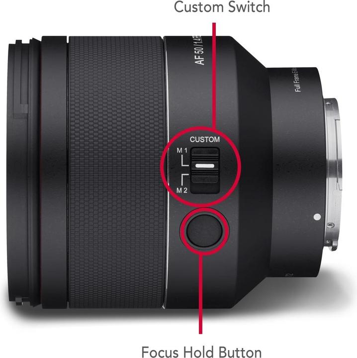 Productafbeelding Samyang AF 50mm f/1.4 Mark II, Sony E (Sony E, Volledig formaat)