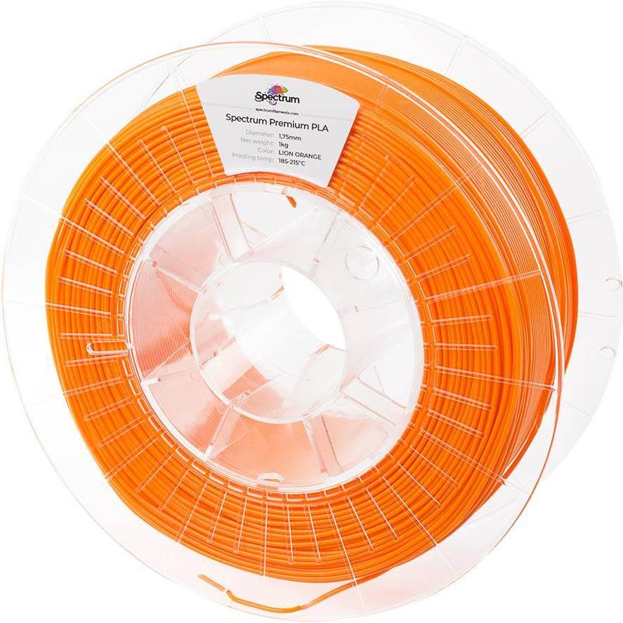 Spectrum Gruppe SPECTRUMG 5903175657077 Filament (PLA, 1.75 mm, 1000 g, Orange), 3D Filament, Orange