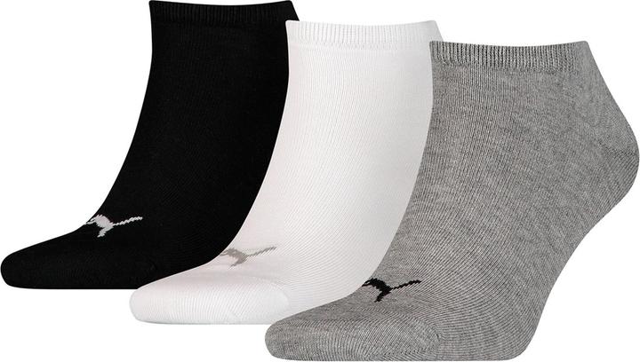 Puma Unisex Sneaker Plain 3p (3er Pack, 35 - 38)