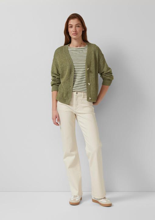 Produktbild s.Oliver Strickjacke Strickjacke im Relaxed Fit (46)