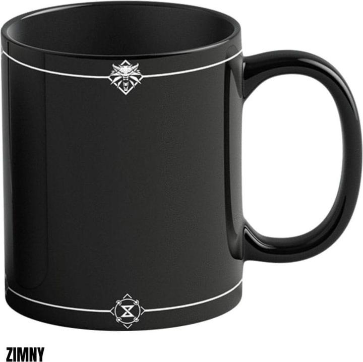 Actual product image Good Loot Heat Reveal Mug (The Witcher 3: Geralt & Ciri) /Merchandise (480000 ml, 1 x)