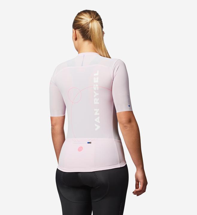 Produktbild Van rysel Unisex Road Cycling Short-Sleeved Jersey Racer 2 - Lilac (XL)
