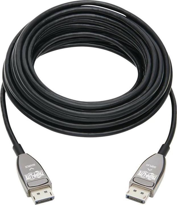 Eaton Cavo ottico attivo DisplayPort AOC 8K 60 Hz M/M CL3 Connettori a scatto Blac (25 m)