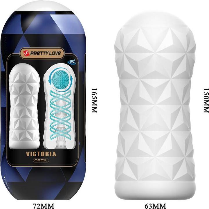 Produktbild Pretty Love Victoria Masturbator 15 Stück