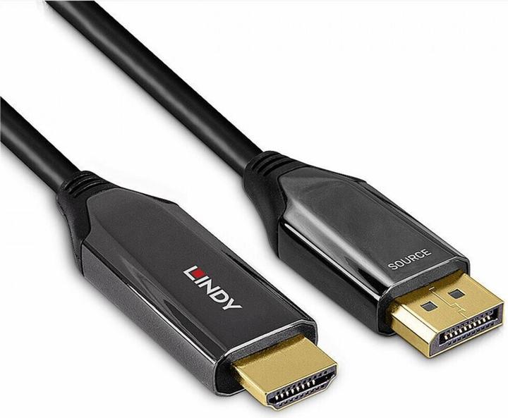 Produktbild Lindy DisplayPort — HDMI (Typ A) (3 m, HDMI, DisplayPort, 2.1)