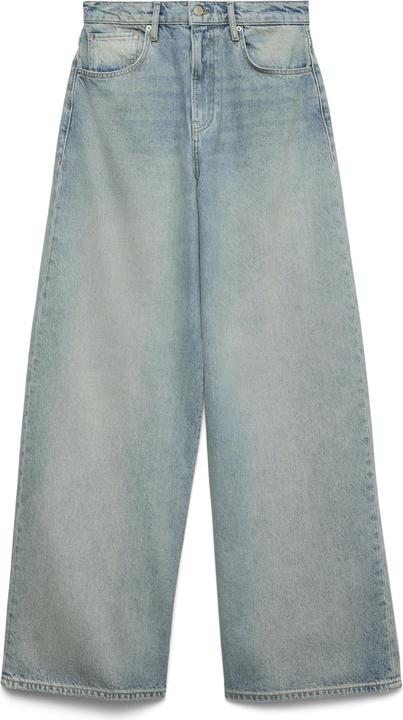 Vero Moda VMELINA Super High Rise Weiter Beinschnitt Jeans Weit geschnitten