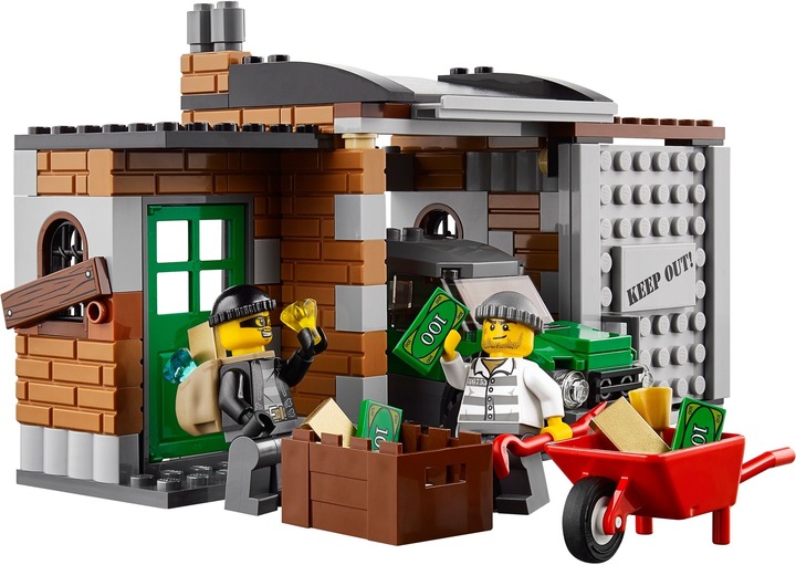Produktbild LEGO Verfolgung mit dem Polizei Hubschrauber (60046, LEGO City)