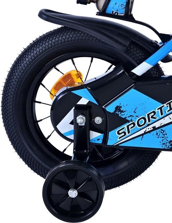 Actual product image Volare Children's Bicycle 12 - Blue/Black (31276) (12")