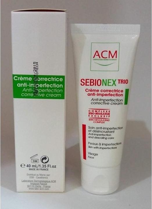 Actual product image ACM Laboratoire Sebionex Trio Anti-Imperfection Soothing Cream 40ml (40 ml)