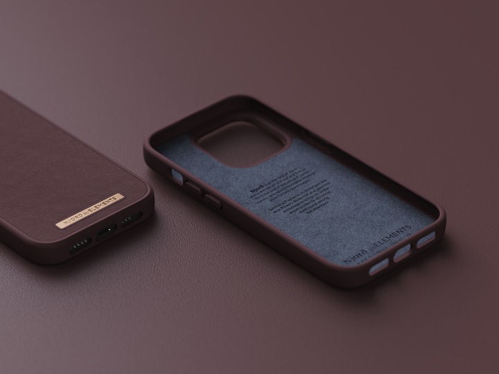 Produktbild Njord Genuine Leather Case Iphone 14 (Apple iPhone 14 Pro)