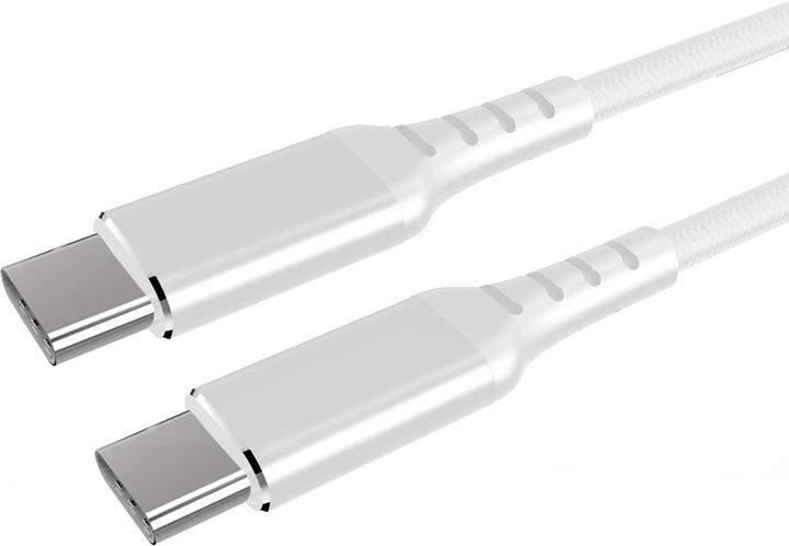 Produktbild Fuj Tek USB-C to USB-C Cable, 2m, White (2 m, 60 W)