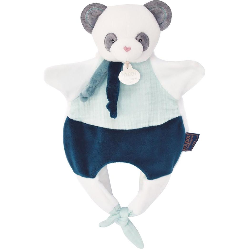 Thumbnail - Doudou et Compagnie, Schmusetuch, Amusette Panda Schmusetuch 30cm