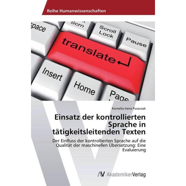 Einsatz der kontrollierten Sprache in tätigkeitsleitenden Texten, Fachbücher