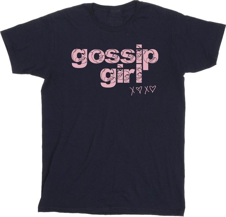 Gossip Girl Swirl Logo TShirt (3XL)