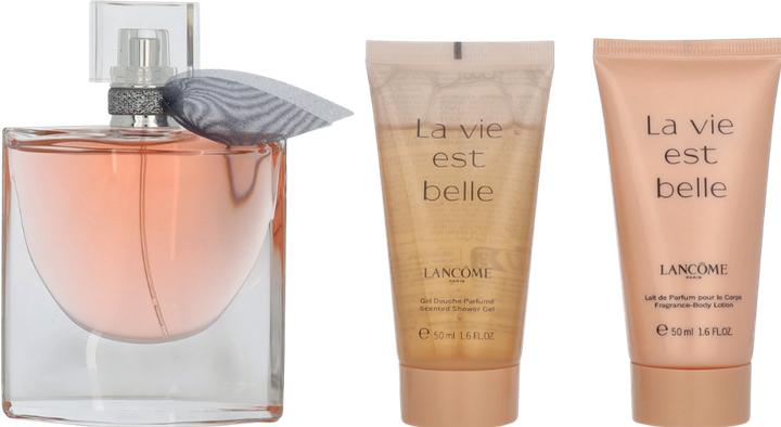 Actual product image Lancôme La Vie est Belle Eau de Parfum 50ml Set Body lotion 50ml + gel douche 50ml (Perfume set)