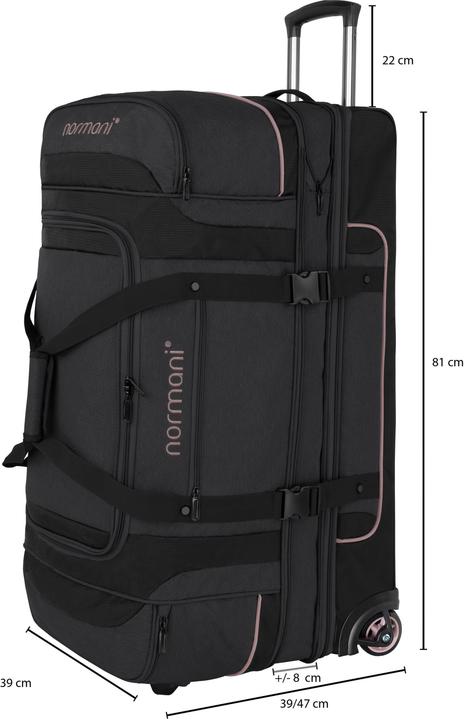 Produktbild Normani Reisetrolley 120-150 L mit Kleidertaschen - 8965 (150 l)