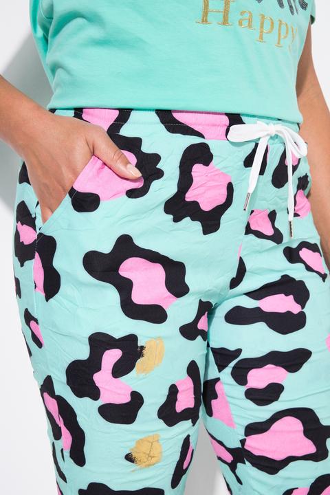Produktbild Angel of Style Joggpants, Loose Fit, Leodruck, Knitter (56)