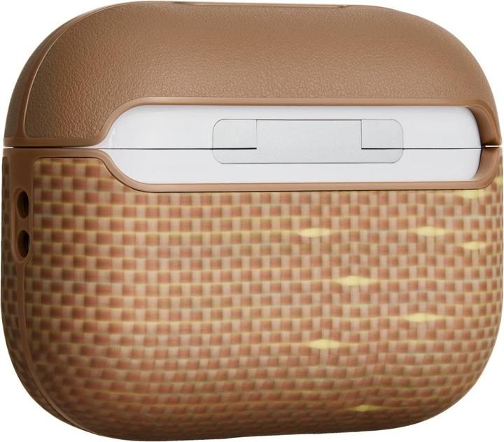 Produktbild Pitaka Case Aramid Fiber for AirPods Pro 3 golden glin (Kopfhörer Hülle)