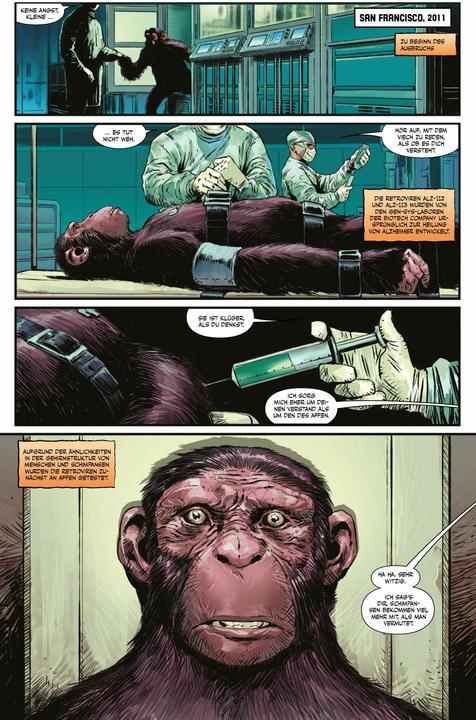 Produktbild Panini Planet der Affen (Deutsch, Dave Wachter, David F. Walker, 2024)