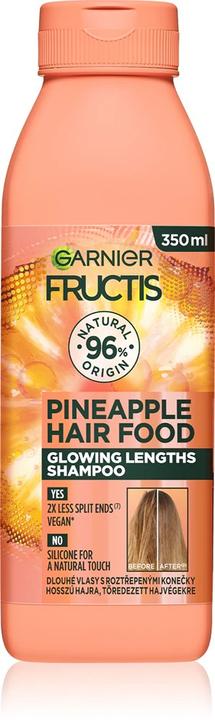 Garnier Brightening shampoo for long hair Pineapple Hair Food (Shampoo) 350 ml (Liquid shampoo)