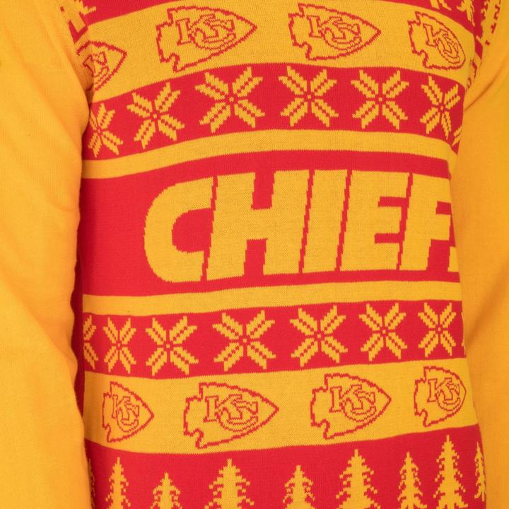 Image du produit Foco NFL Ugly Sweater XMAS Pull en tricot - Kansas City Chiefs (S)