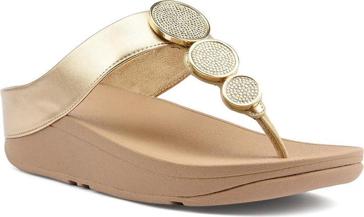 Produktbild Fitflop Halo Bead-Circle Metallic Toe-Post (40)