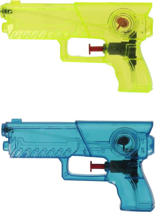 Pistole ad acqua trasparenti, 2 pezzi assortiti